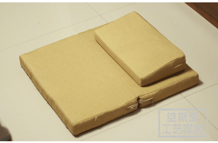 Thảm thiền kiểu Nhật Bản pad thiền pad vải có thể tháo rời và có thể giặt được thờ phượng Phật mat 跪 zen đệm mat đệm dày - Ghế đệm / đệm Sofa thảm trải ghế sofa