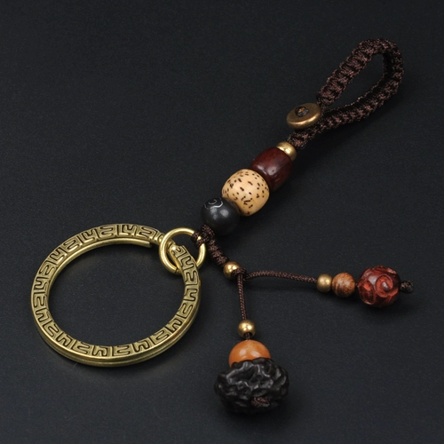 Латунный золотой брелок ручной работы, Кинг-Конг