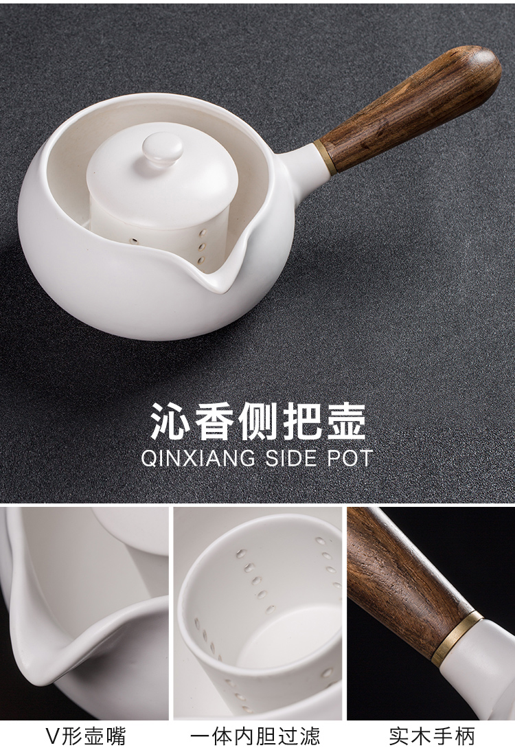 Tang Feng dehua white porcelain ceramic the boiled tea, the electric TaoLu boiled tea, kungfu tea set gift gift boxes of gifts