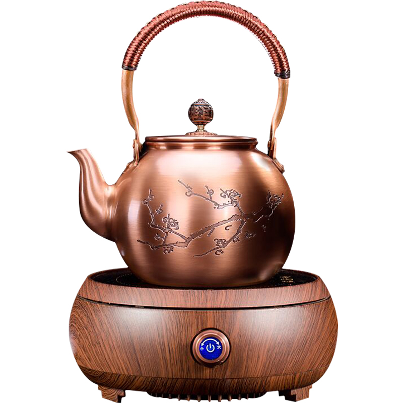 Tang Feng plates kettle manual copper teapot retro cooper cast copper kettle boiling tea machine electricity TaoLu teapot tea stove