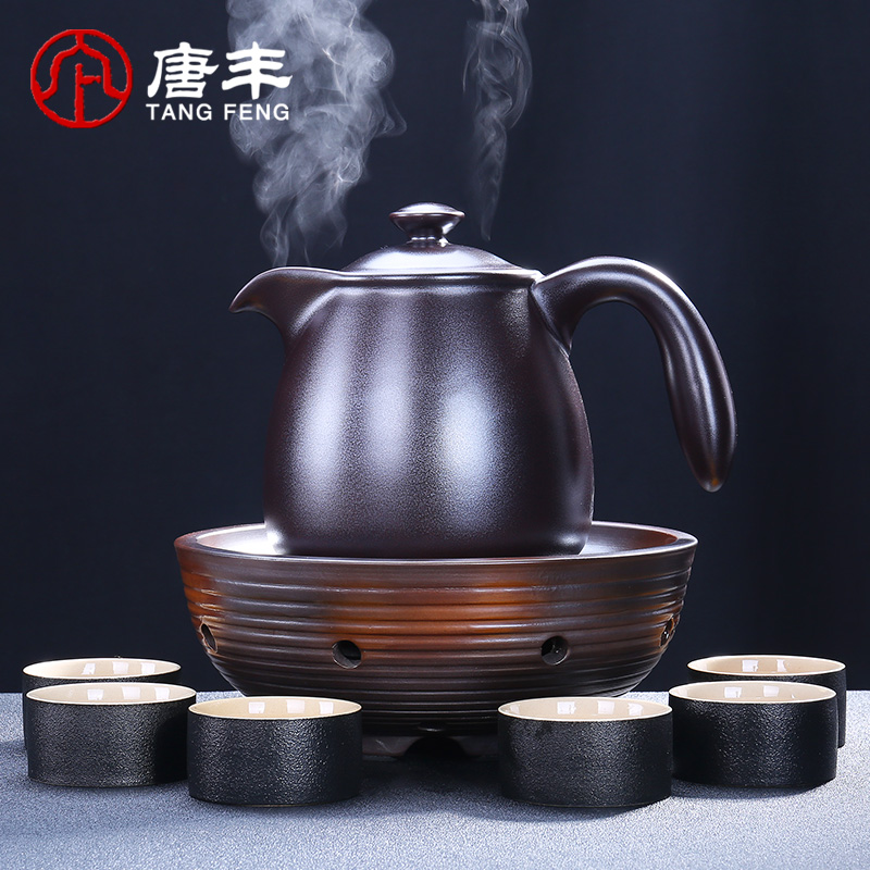 Tang Feng electric TaoLu household electric kettle black tea boiled tea ware Japanese side boil pot of tea ware ceramic teapot