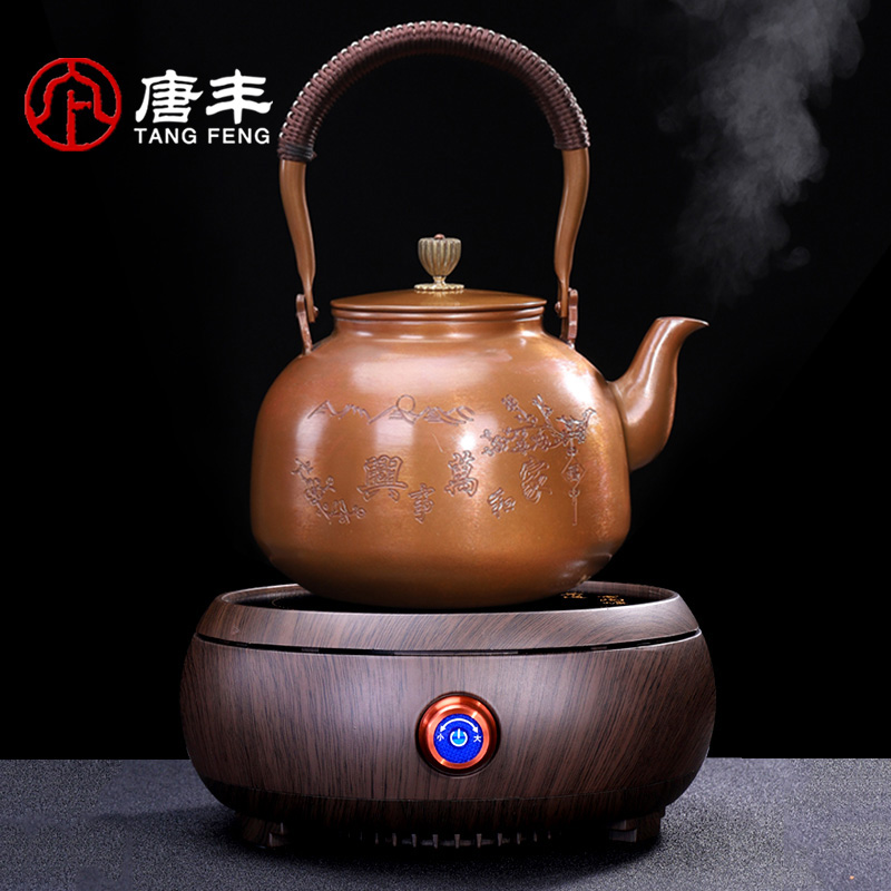 Tang Feng electric TaoLu household boiling tea stove tea ware ceramic POTS glass tea pot of boiled tea furnace iron pot Z