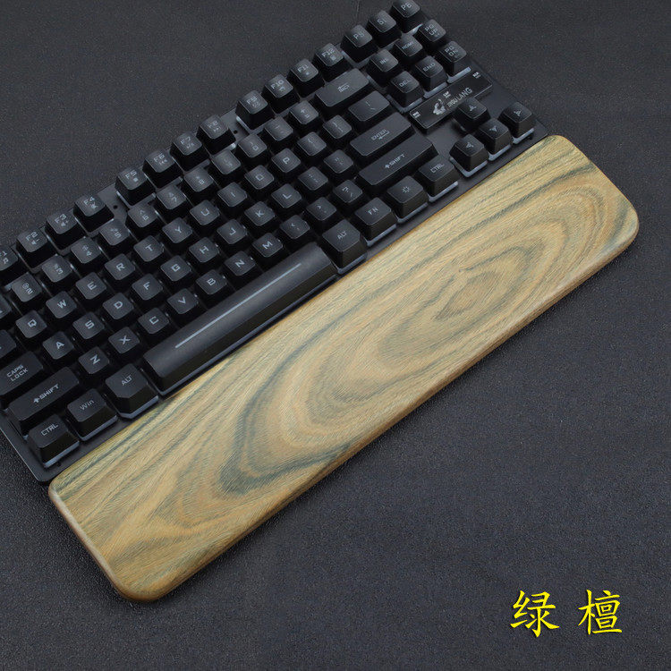 Green Sandalwood Sandalwood Mechanical Keyboard Hands solid solid wood hands 104 Wrist Pads 87 Wrist Care Filco Cherry Ikbc