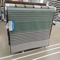 Nanjing IKEA Rustrup short velvet carpet Living room carpet Striped carpet 120×180cm