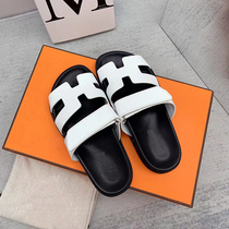 Two-year-old slippers genuine leather womens fashion exterior wearing cool drag fairy Wind sandals women Summer outwear Fashion style 2022 Summer new