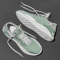 Big code mens shoes summer breathable trend 45 thin section 2022 new cloth shoes 46 sports casual old daddy shoes man 47