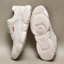  Extra large size bear shoes mens 45 spring 2021 new 46 net red white shoes 47 wild couple dad shoes womens 48