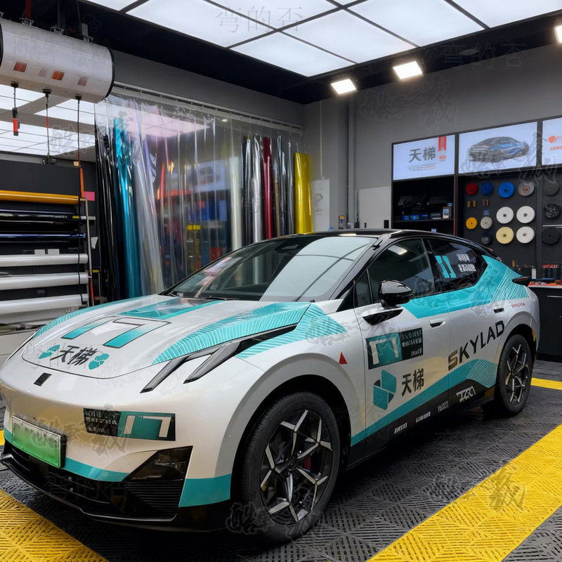 Suitable for Flying Spur 3 Car Stickers, Lynk & Co Z20 Rally Car Decals, Same Style Rally Racing Exhibition 4S Store Modified Racing Stickers