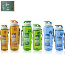 Music button creative couple water cup with lid with tea compartment with filter sports leak-proof tea cup