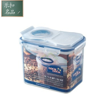 Le buckle large fresh-keeping box food storage box with lid square grain box HPL812F 1L