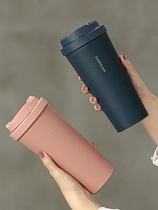 Music Buckle Music Buckle Insulation Cup Womens Water Cup Mens Student Coffee Cup Portable Minima Large Capacity Mug Water Bottle