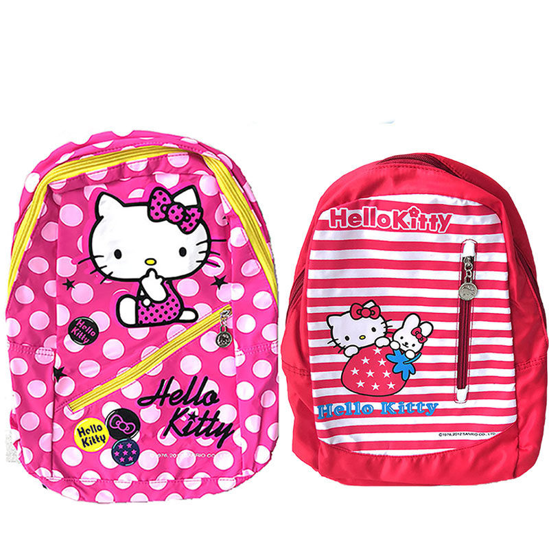 Hello double shoulder casual sports Shoulder Bag Slanted Satchel Bag Children Bag Adult Girl collection bag Light Easy