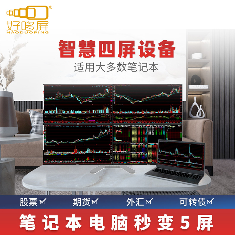 Wanhexing Mt4 Stock Trading Computer Multi-Screen Desktop Monitor Equipment Four-Screen Five-Screen Futures Transporter Computer