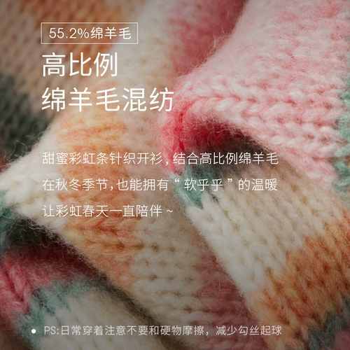 Дизайнерский милый кардиган, зимний пуховик, атмосферный свитер, тренд сезона, 2023