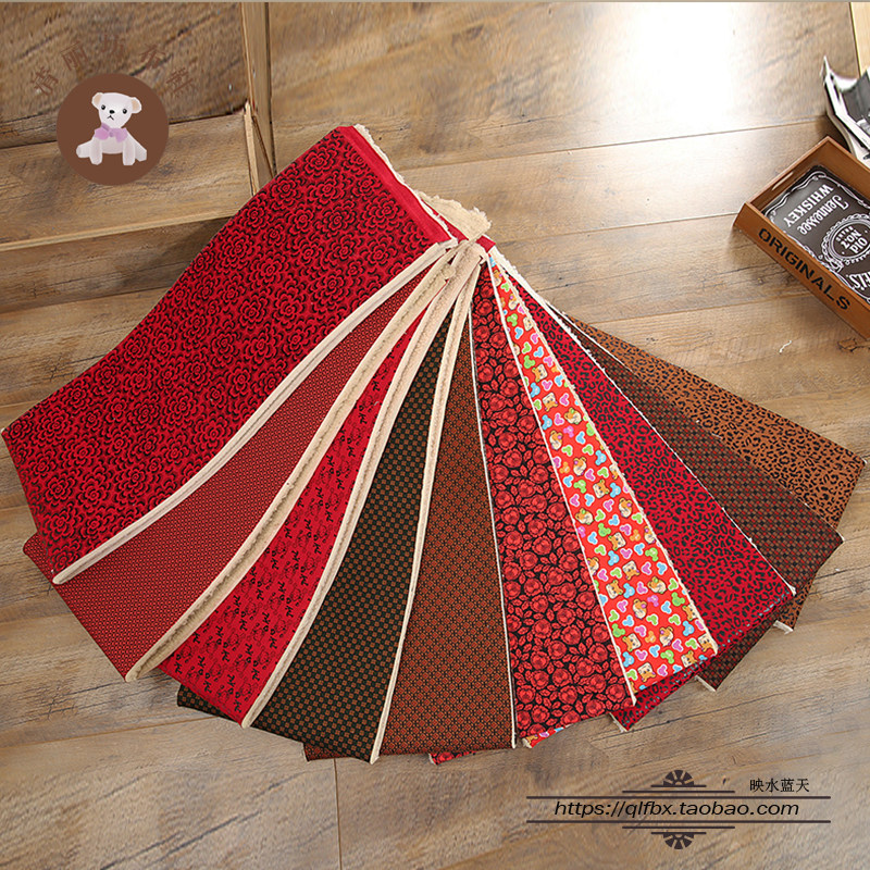 Winter artisanal cotton shoes shoes on the shoes of plush sponge help batch autumn and winter diy slippers to make shoes fabric