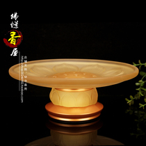 Buddhas fragrant house nine pints for a pan for the Buddhas fruit pan glazed lotus Buddha in front for the fruit and fruit tray Buddha.