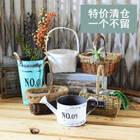 Специальное предложение очистка творческая плетение Cao Cao Cao Cao Booth Boot Basin Basin Basket Plant Plaza Polo Bamboo Bamboo Basin Бесплатная доставка
