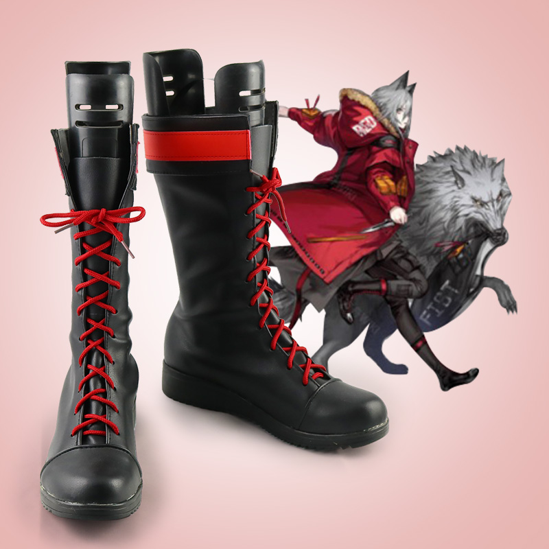 Tomorrow's Ark Red Red cos shoes custom anime Cosplay women's boots support picture production