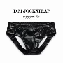 D.M Quần lót nam thấp eo Sexy PU Leather Thongs Sexy Tide Men C Quần đôi Quần phiên bản giới hạn - G-string quan lot nam