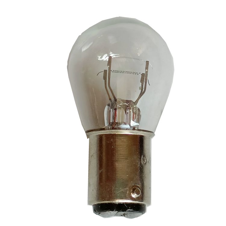 9V12V 15W21W Twin Dot double-tailed intense light bulb halogen halogen tungsten automotive tractor Mine Spotlight Accessories-Taobao