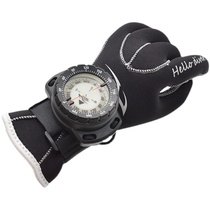 水肺潜水强磁50米弹力绳式指北针水B下夜光指北针防水指南针户外