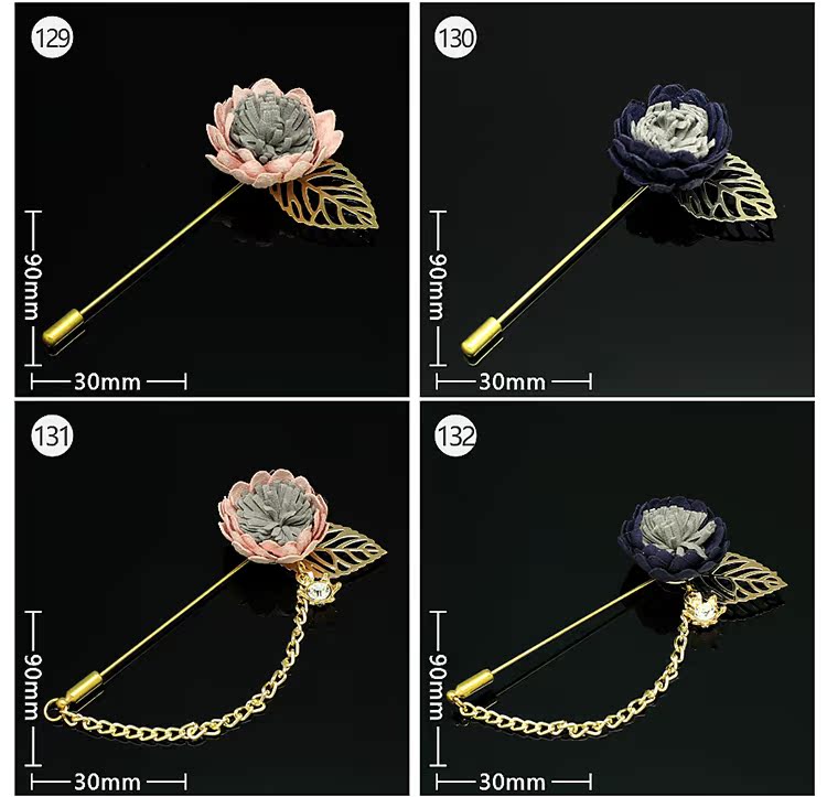 Broche Lovers en Fils de soie - Ref 1178005 Image 103