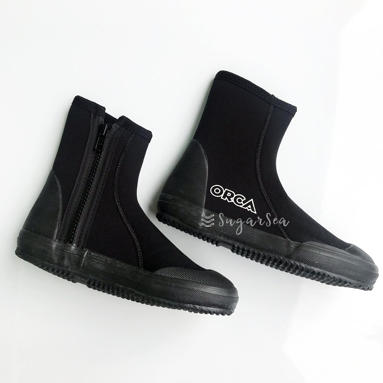 ORCA High Cut Boosts 3mm Warm High State Diving Boots Diving Shoes Diving Boots Non-slip Anti Coral