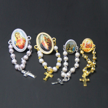 Catholic Holy Art new rosary brooch