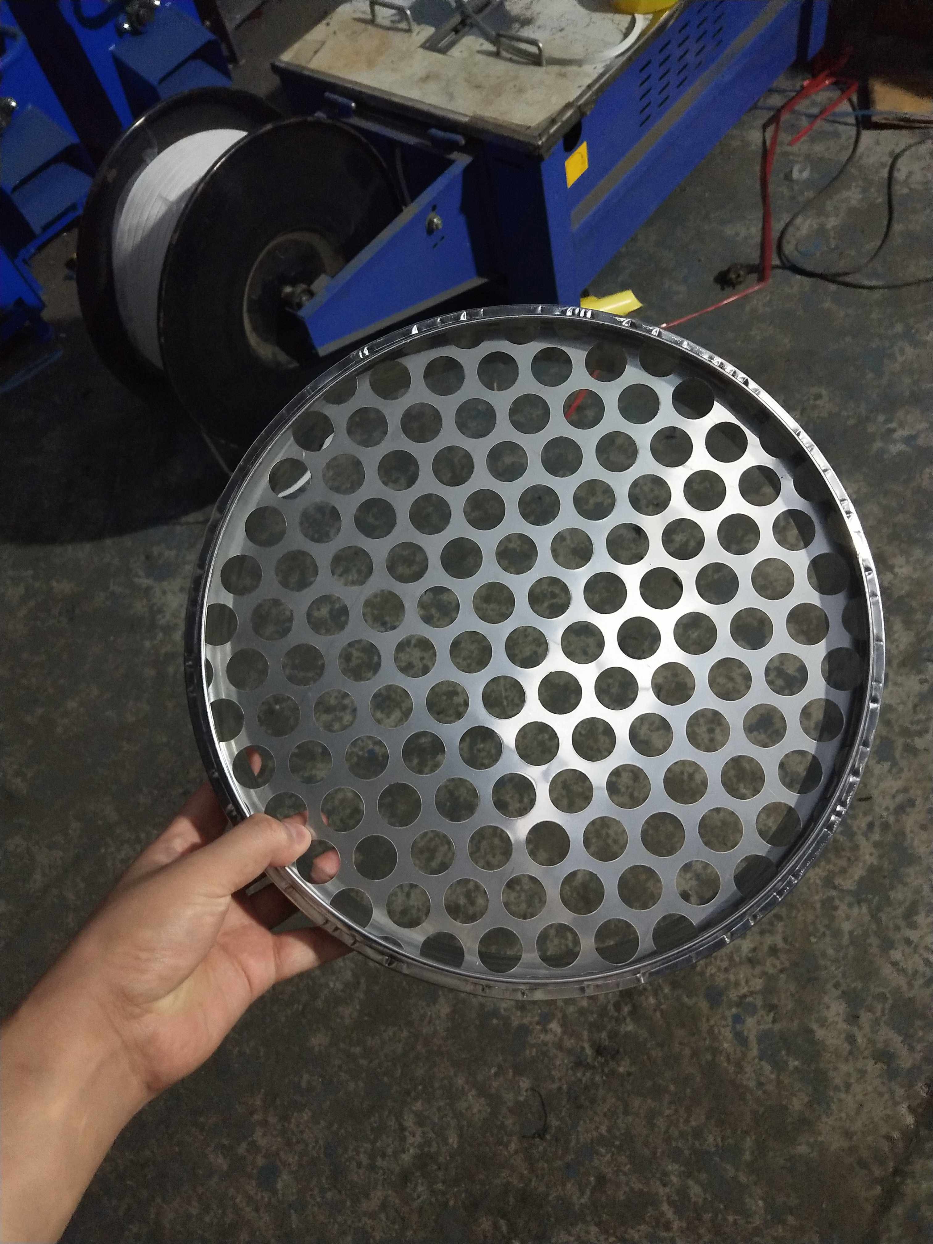 Snail screen, snail screen, 304 stainless steel round hole mesh screen