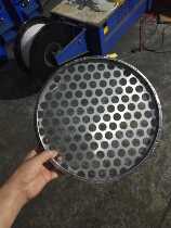 Snail screen Tian snail screen 304 stainless steel round hole mesh screen