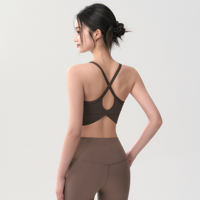 Mitaogirl Sports Bra for Women 2026 Beautiful Back Fitness Bra High-Intensity Training Yoga Wear Camisole