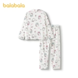 Пижама, комбинезон, штаны, осенний детский милый набор