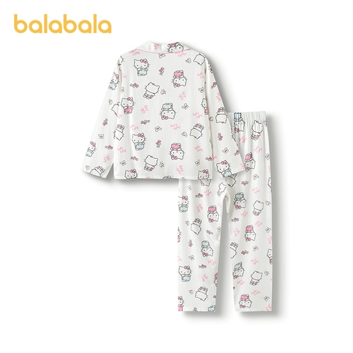 Пижама, комбинезон, штаны, осенний детский милый набор