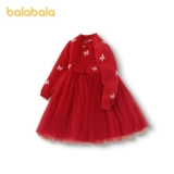 巴拉巴拉 Платье, весенняя юбка на девочку, наряд маленькой принцессы, детская одежда