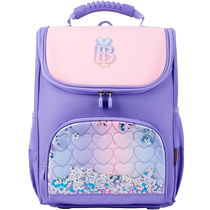 (Same style in shopping malls) Balabala girls backpacks and childrens schoolbags all-in-one burden-reducing large capacity water-repellent