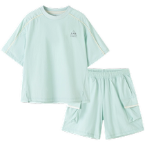 (Mall same paragraph) Balaballab sports suit 2024 Summer Coloured Two sets of male and female sunscreen