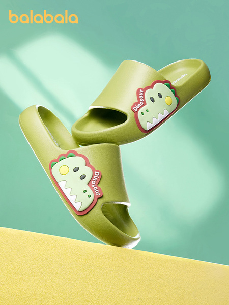 Balabala Children's Shoes Kids' Slippers Boys Girls Bathroom Shoes Home Summer Cartoon Sandals Casual Versatile — 2