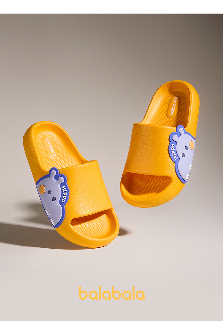 Balabala Children's Shoes Kids' Slippers Boys Girls Bathroom Shoes Home Summer Cartoon Sandals Casual Versatile — 30