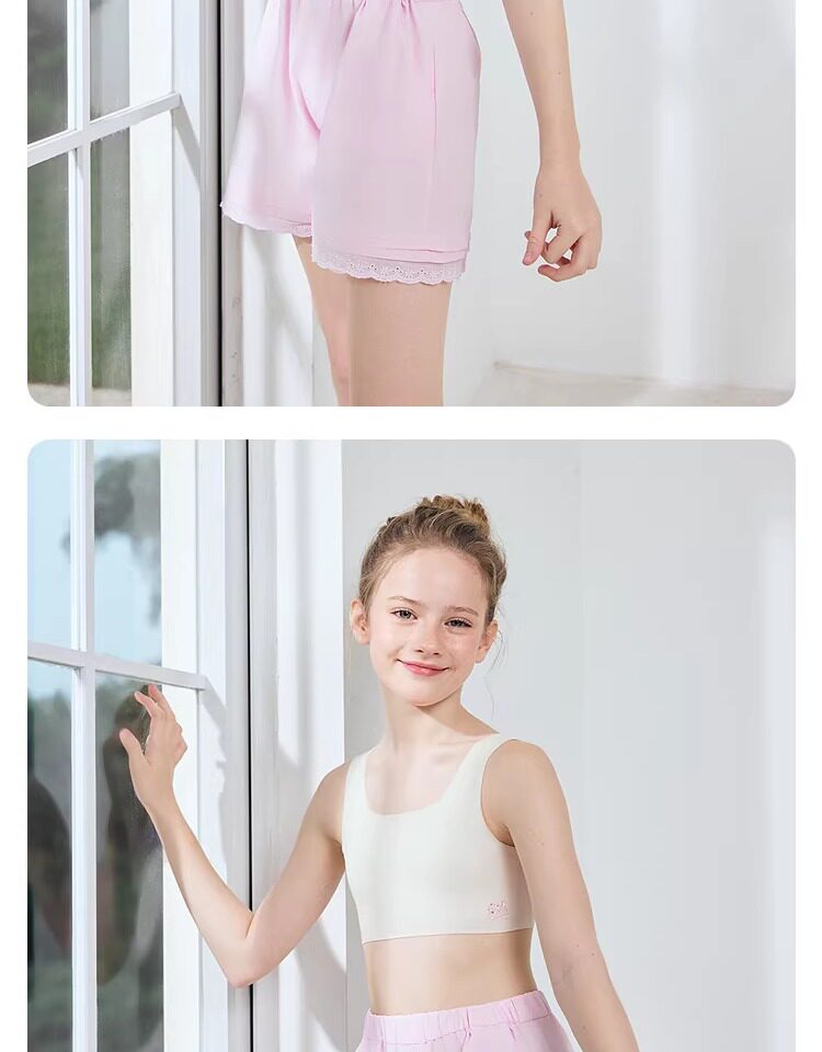 巴拉巴拉女童内衣发育期少女文胸儿童胸衣小背心无痕防凸点一二阶 — 20