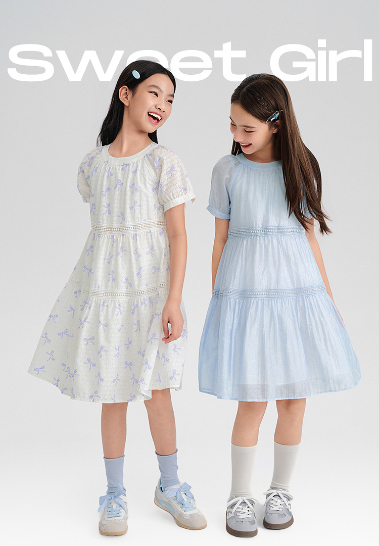 [Same Style in Shopping Malls] Balabala Kidsren's Clothing Girls' Skirts Kidsren's Dresses 2026 New Summer Princess Dresses — 3