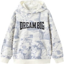 (Same style in the mall) Balabala childrens clothing childrens sweatshirt 2024 new autumn clothing boys long-sleeved tops hooded