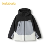 巴拉巴拉 Зимний пуховик, костюм мальчика цветочника, утепленная куртка, детская одежда, подходит для подростков