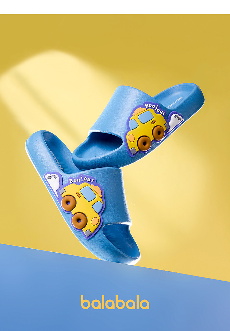 Balabala Children's Shoes Kids' Slippers Boys Girls Bathroom Shoes Home Summer Cartoon Sandals Casual Versatile — 31