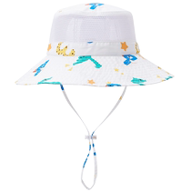 Balabala childrens hats boys and girls fisherman hats summer sunshade fashionable not sweaty and cute