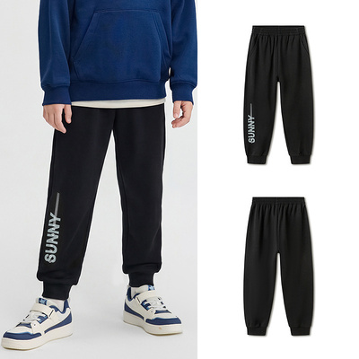 Balabala Children's Clothing Kids' Pants Boys' Long Pants Girls' Sports Pants 2026 Spring and Autumn Collection Big Kids' Jogger Pants — 6