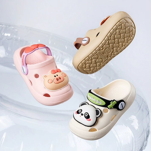 巴拉巴拉 Детские мультяшные тапочки для мальчиков, летние универсальные босоножки для отдыха