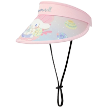 (Même IP de chien à grandes oreilles Sanrio dans le centre commercial) Balabala chapeau pour enfants filles chapeau haut de forme vide protection solaire dété