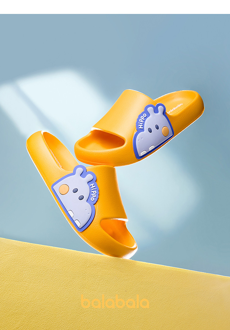Balabala Children's Shoes Kids' Slippers Boys Girls Bathroom Shoes Home Summer Cartoon Sandals Casual Versatile — 36