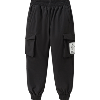 巴拉巴拉童装儿童裤子男童女童长裤冬季中大童羽绒裤宽松保暖加绒