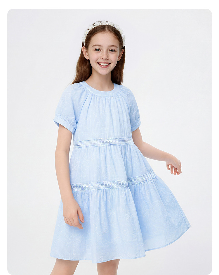 [Same Style in Shopping Malls] Balabala Kidsren's Clothing Girls' Skirts Kidsren's Dresses 2026 New Summer Princess Dresses — 25